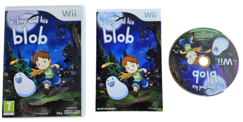 A BOY AND HIS BLOB NINTENDO Wii A BOY AND HIS BLOB NINTENDO Wii