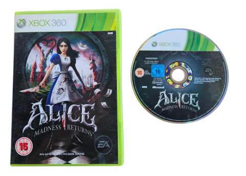 ALICE MADNESS RETURNS XBOX 360 ALICE MADNESS RETURNS XBOX 360