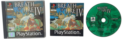 BREATH OF FIRE IV PSX PS1 PS2 BREATH OF FIRE IV PSX PS1 PS2