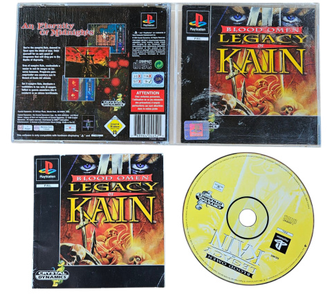 BLOOD OMEN LEGACY OF KAIN PSX PLAYSTATION BLOOD OMEN LEGACY OF KAIN PSX PLAYSTATION