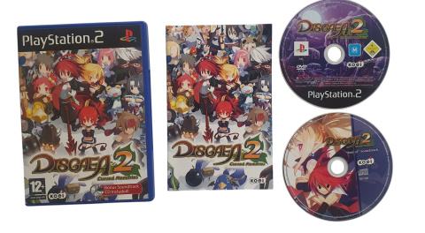 DISGAEA 2 CURSED MEMORIES PS2 RPG DISGAEA 2 CURSED MEMORIES PS2 RPG