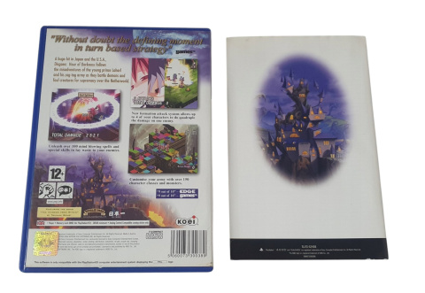 DISGAEA HOUR OF DARKNESS PS2 RPG DISGAEA HOUR OF DARKNESS PS2 RPG