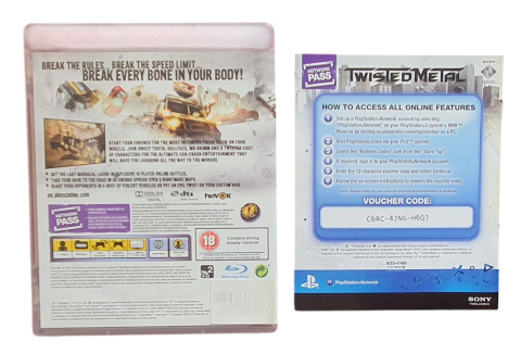 TWISTED METAL PS3 PLAYSTATION TWISTED METAL PS3 PLAYSTATION