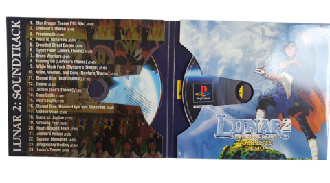 LUNAR 2 ETERNAL BLUE COMPLETE PSX PS1 LUNAR 2 ETERNAL BLUE COMPLETE PSX PS1