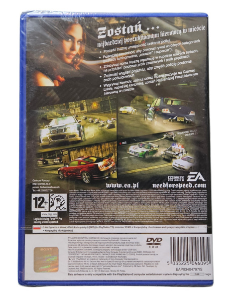 NEED FOR SPEED MOST WANTED PS2 NOWA PL NEED FOR SPEED MOST WANTED PS2 NOWA PL